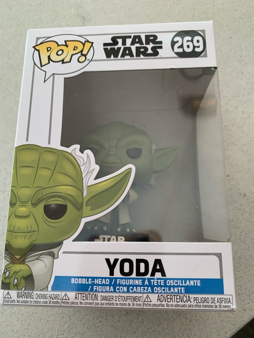 Funko Pop #269! Star Wars - Yoda Bobble-head Vinyl Figure